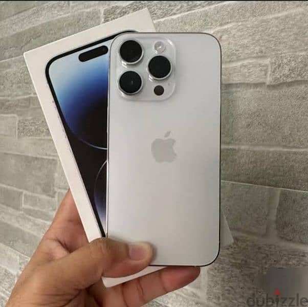 iphone 14 pro 256 خطين بالكرتونه 0