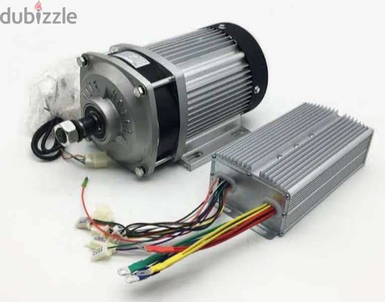 Brushless DC Motor (BLDC) with Motor Drive (Controller) and Throttle. 0