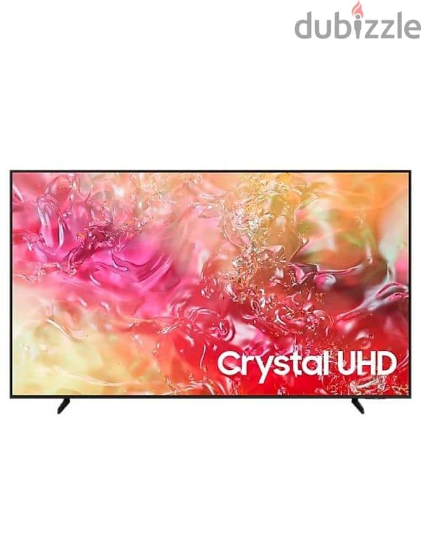 شاشة سامسونج -60 بوصة - LED كريستال UHD سمارت رسيفر داخلى - UA60DU7000 1