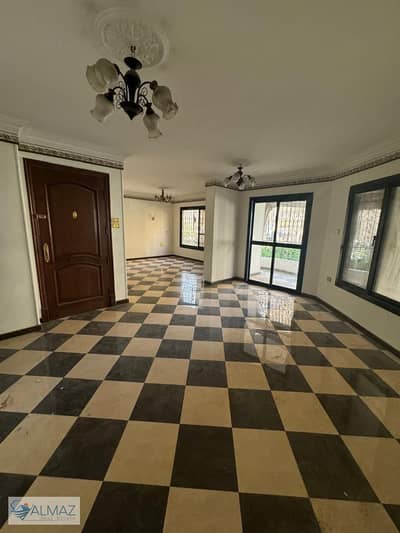 Apartment for rent, residential and administrative, in Nasr City, in the embassy district Sayeda Khadija Mosque Street Next to Enppi Petroleum Company