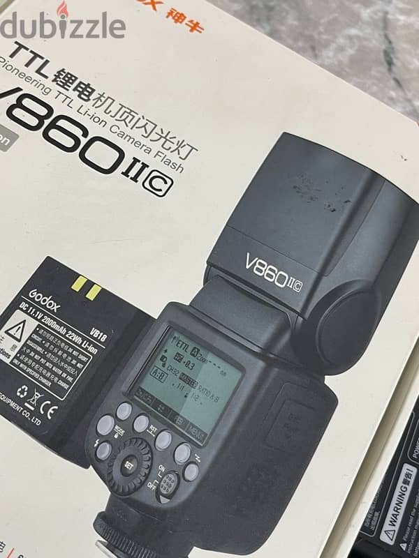 Godox V860 flash 3