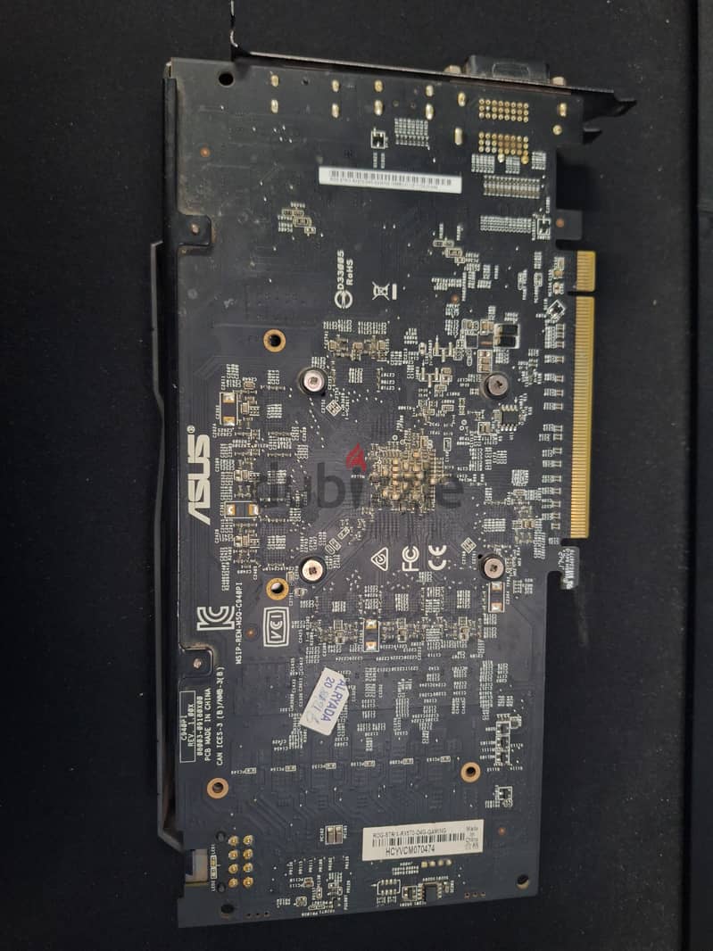 rx 570 asus rog 4GB 1