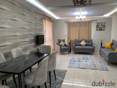 Apartment for rent furnished in Al Rehab 119m, Phase 4, super deluxe