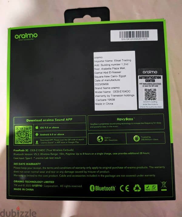 Oraimo freepods 3C 4