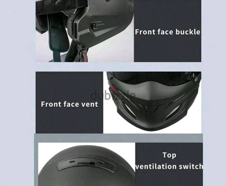 خوذة موتوسيكل Motorcycle Helmet 4