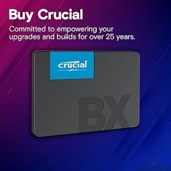 SSD 240 GB crucial  bx500 3