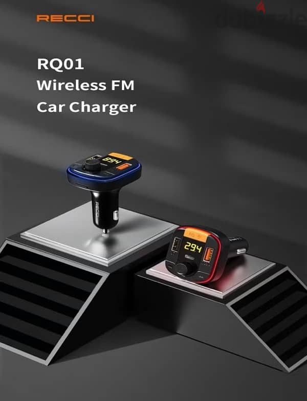 Recci MP3 car Bluetooth & charger 1