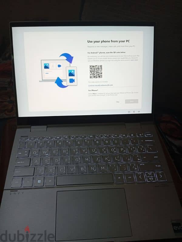 HP envy X360 5