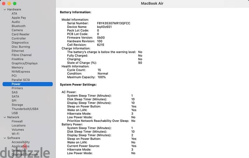 MacBook Air M3 16Gb 256Gb 3