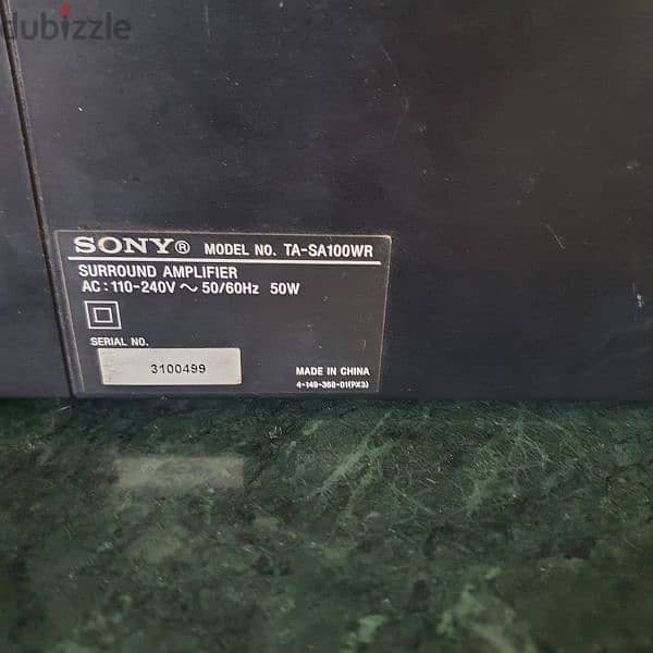 Sony home theater BDV E500 Dvd speaker system سماعات 5