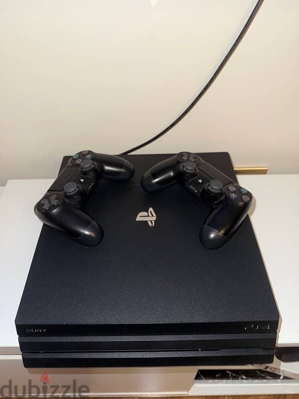 playstation 4 pro used like new 0