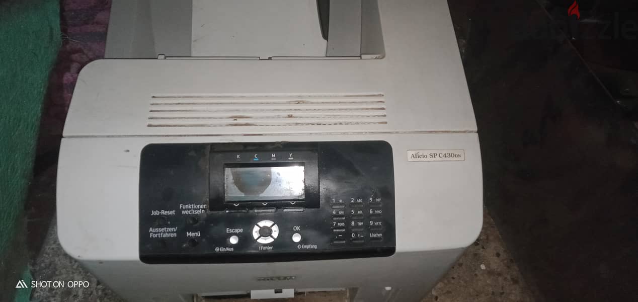 طابعة ليذر الوان ريكو افيشو c430 0