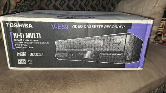 video cassette recorder