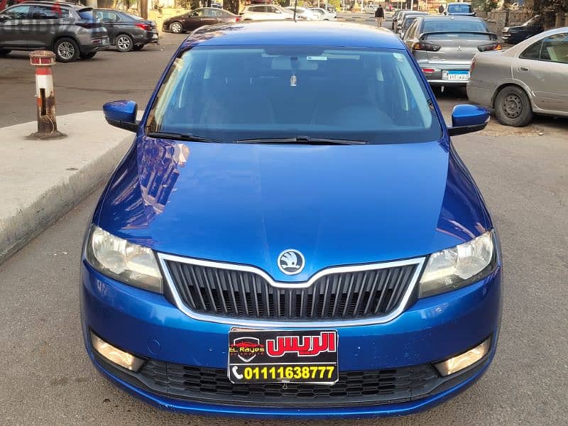 سكودا رابيد 2019 Skoda Rapid فبريكه بالكامل اعلي فئة 0