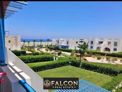 2BR Chalet with Garden Direct on Lagoon & Fully Finished with The Lowes Down Payment & installements up to 12 Years in Plage  Ras AlHekma  North Coast