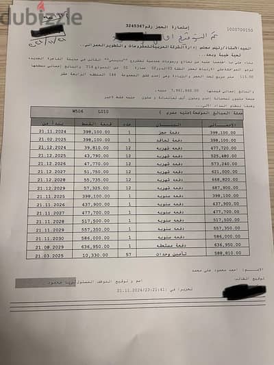 شقة في مدينتى B14 مساحة ١١٥ متر