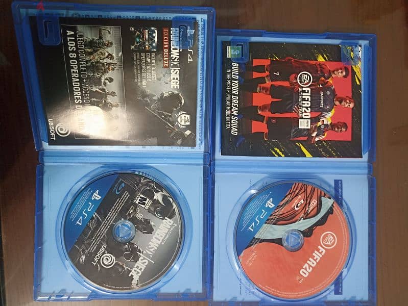 Ps4 cd games in good condition 1