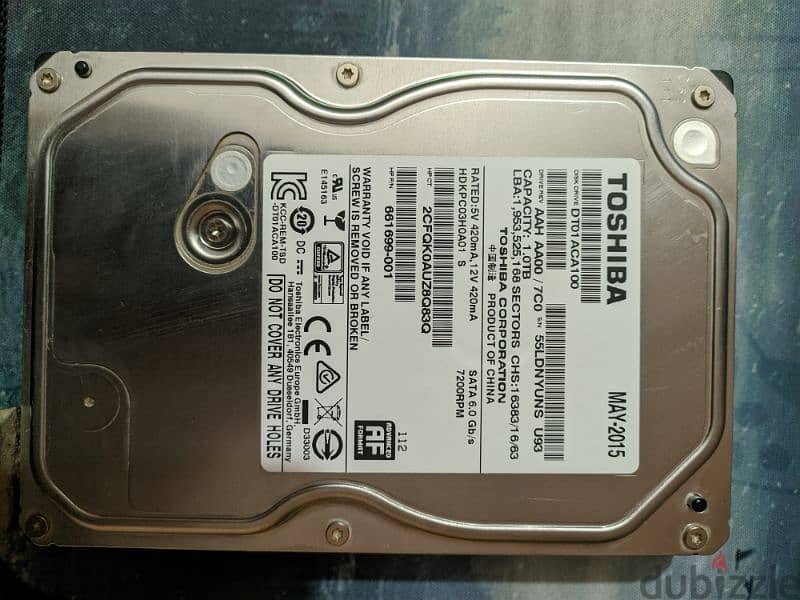 HDD 1TB     هارد 1 تيرا 0