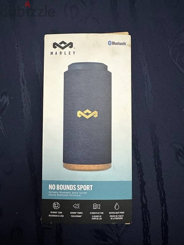 bluetooth speaker No bounds sport original استعمال خفيف حالة ممتازه 5