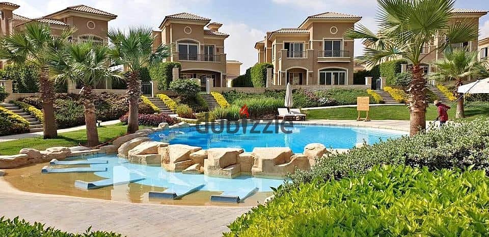 Townhouse for sale in Stone Park, Fifth Settlement, New Cairo, ready for immediate delivery and viewing. 0