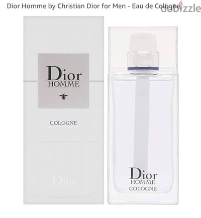 dior homme by Christian dior for men/eau de cologne