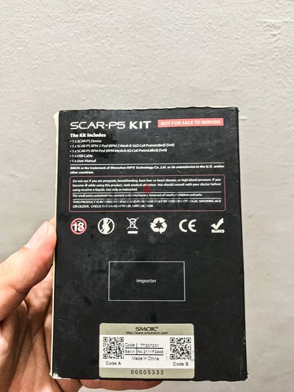 vape Smok Scar P5 6