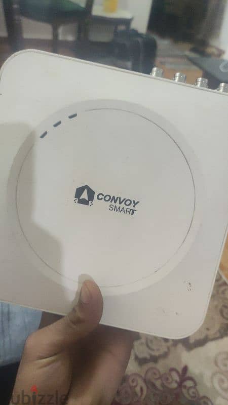 جهاز  DVR Convoy smart /8port مستعمل بحالة ممتازة مع هارد 250 جيجا 1