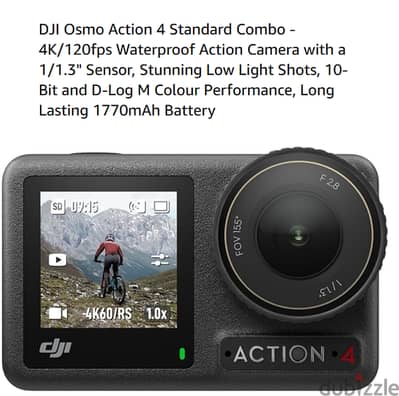 DJI Osmo Action 4 جديدة متبرشمة