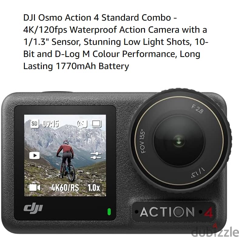 DJI Osmo Action 4 جديدة متبرشمة 0