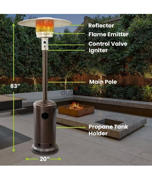 gas heater   دفاية غاز 3