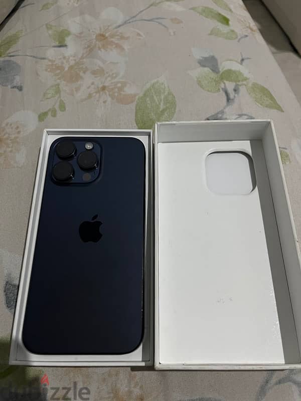 iPhone 15 pro max 89%b Blue Color Middle East 4