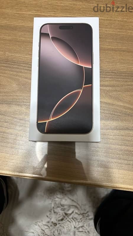 IPHONE 16 PRO MAX 256GB (TDRA) DESERT TITANIUM خالص ضريبة 0