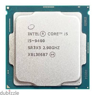 بروسيسور Core i5 9400 بكارت مدمج معاه الكولر