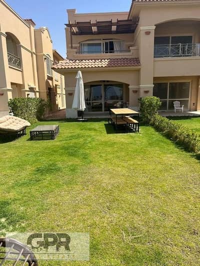 Sea and pool view Fully Finished Twin House Villa for sale in Telal El Sokhna with installments over 10 years 5% downpayment