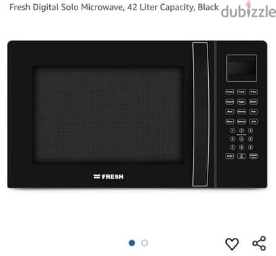 Fresh Digital Solo Microwave بسعة 42 لتر