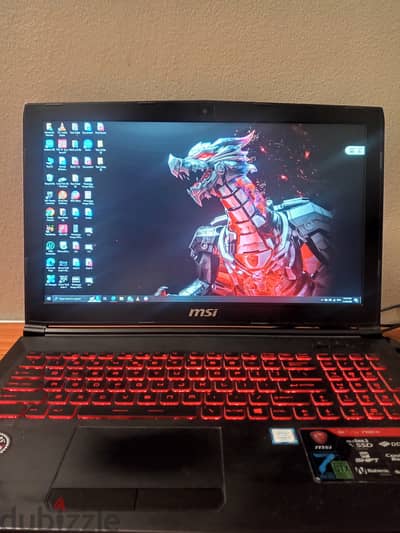 MSI GL62M-7RDX i7-7700HQ 2.8GHz