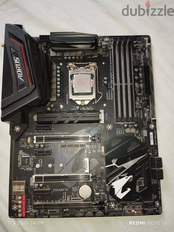 i7 8700k & Z370 auras ultra gaming wi fi 0