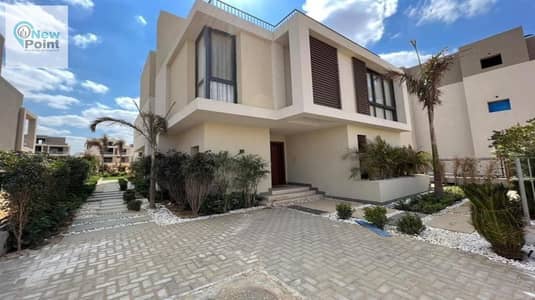 Standalone fully finished villa for sale in SODIC East New Cairo compound with installments over 10 years without interest