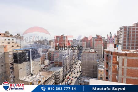 Apartment for sale 215 m Sidi Bishr Bahri (Gamal Abdel Nasser Street)