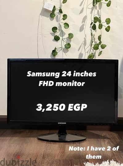 Samsung 24 inches FHD monitor