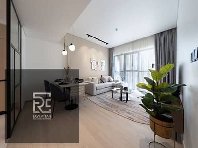 Hotel apartment for sale on El Thawra Street in Marriott Residence Compound with a down payment of only 5%