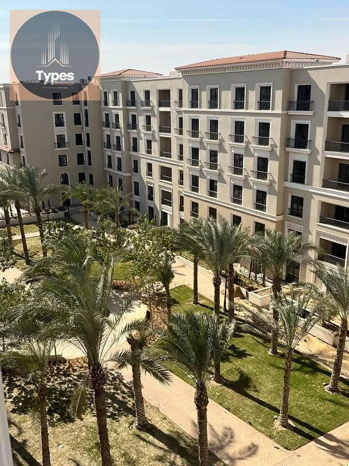 For sale apartment in Village West Compound Sheikh Zayed, received with air conditioners, ultra super deluxe, at the lowest price in the village west 0