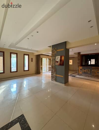 Ground floor with garden resale for sale on key, fully finished, immediate delivery in Arabella Compound, Fifth Settlement