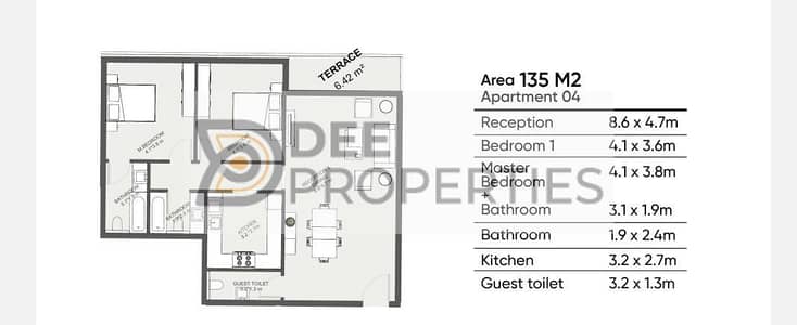 Apartment for sale 135 meters in Smouha Compound The One, hotel finishing, Albert I view