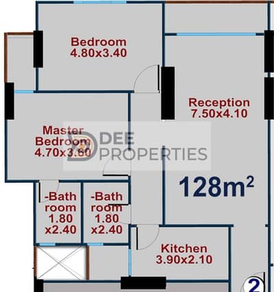 Apartment for sale 128 meters in Smouha, Marouj Compound, fully finished, open view, in-person inspection