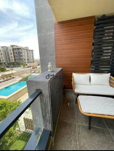 Apartment with swimming pool (3 rooms + living room) for sale in Golden Square, Fifth Settlement, Azad Compound