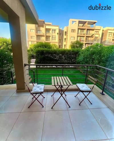 Apartment / studio with Garden for sale ( Fully furnished ) in Fifth square ( AlMarasem ) New Cairo - Fifth Settlement