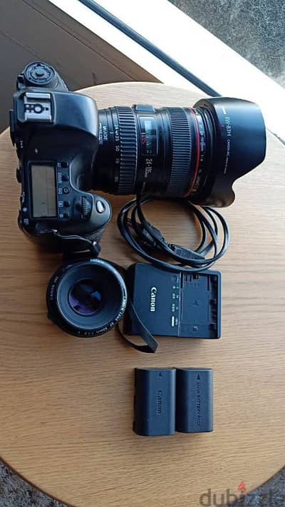 Canon 6D + 2 Lenses + 2 battery