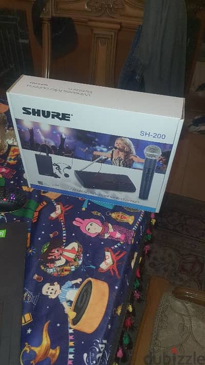 mic shure sh200