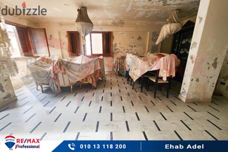 Duplex for sale 160m Smouha (Qudat Division)-open view on the street